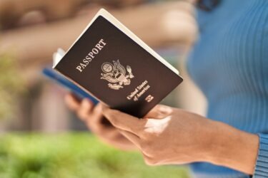 Immigrant with American passport thanks to a DACA immigration lawyer.