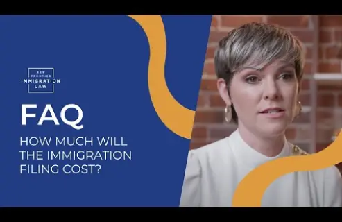 How much will the immigration filing cost?
